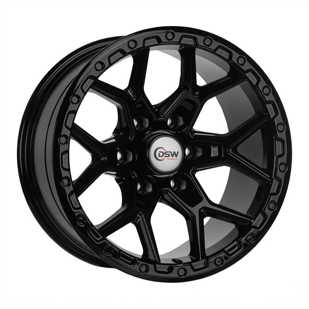 6X139.7 9X17 RC-411 ET-12 110 BLACK 1